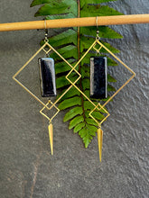 Load image into Gallery viewer, Jasmine Earrings ~ Noir