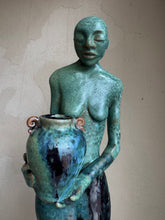 Load image into Gallery viewer, Shakti Sculpture with Vase
